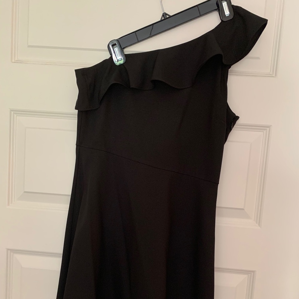 Black cocktail dress